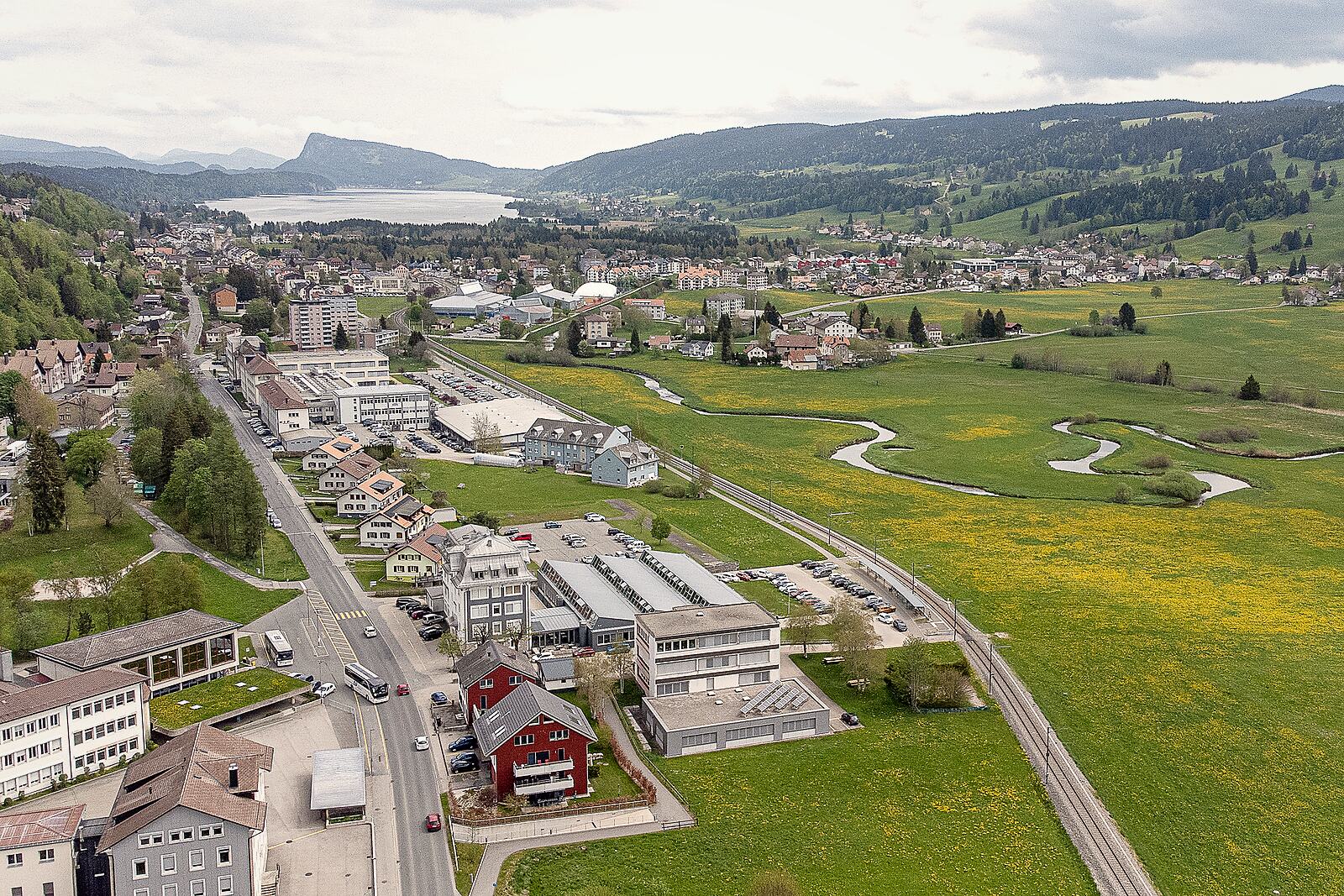 La Vallée de Joux et son lac